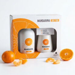 SET - MANDARINA Dry Gin 0,5 L + Glas