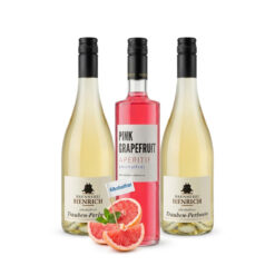 Pink Grapefruit Aperitif alkoholfrei Set (0,7L) + 2x Perlwein alkoholfrei
